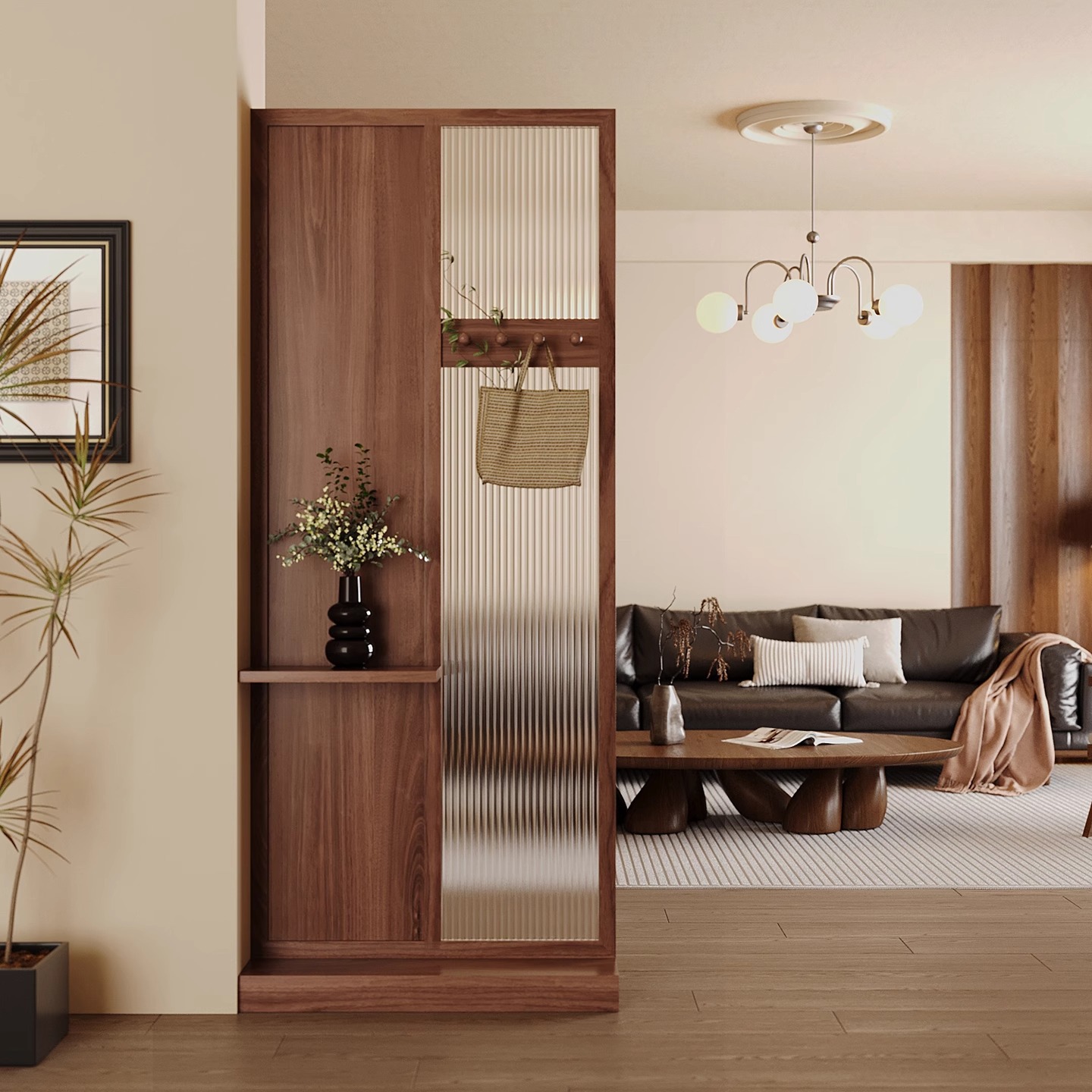 Shoji Screen Divider - Китайская перегородка из массива дерева для