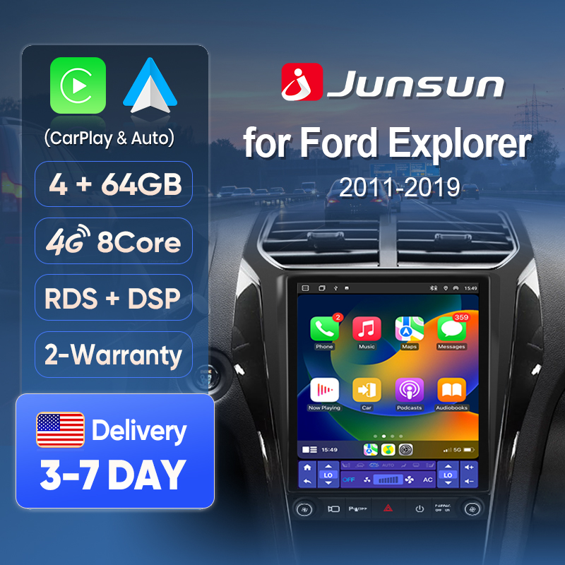 Japanese Lifestyle Hindi - Беспроводной экран Junsun CarPlay для Ford