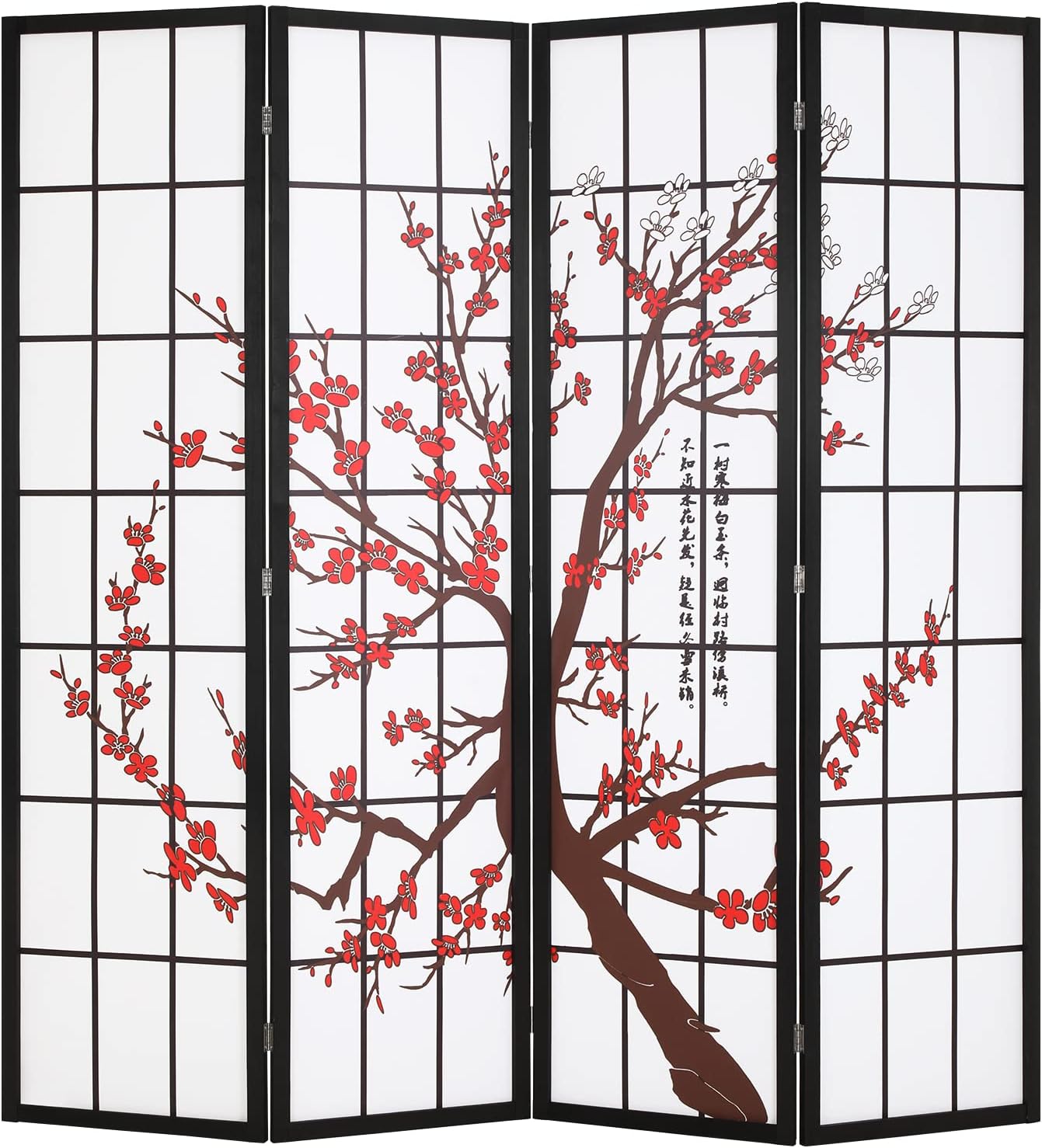 Shoji Screen Divider - Складная перегородка-ширма для комнаты в стиле