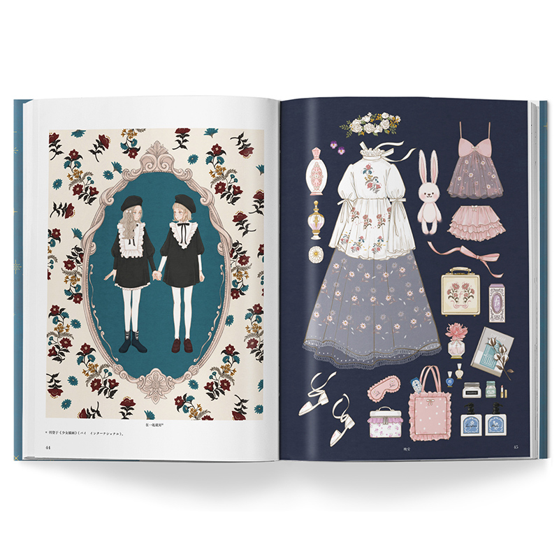 Японский иллюстратор Fouatons  – обзор и цена Japanese Lifestyle Books